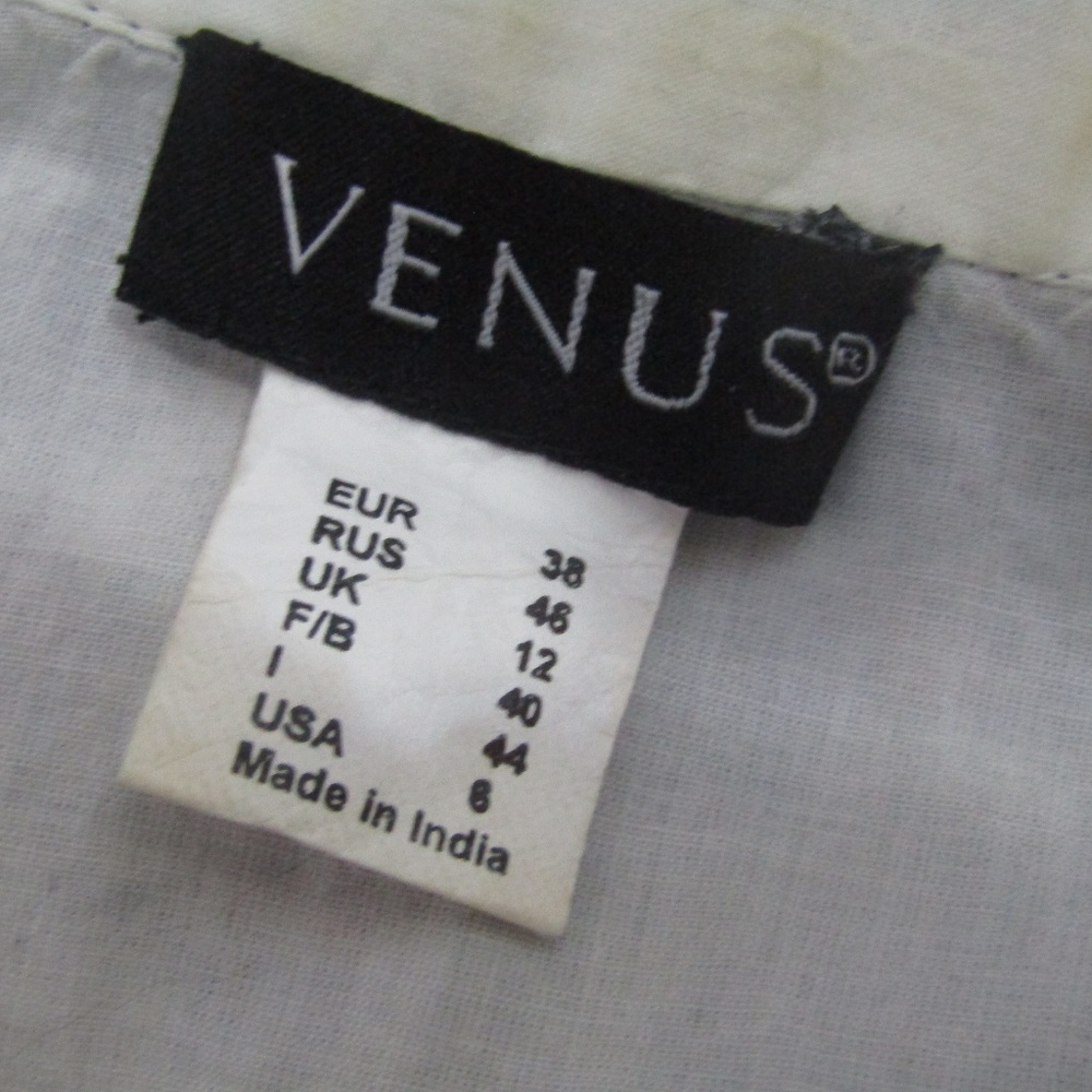Venus Sheer Tunic Cover Up Black White Siz… - Picture 8 of 11